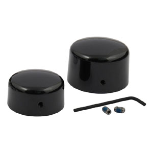 Doss Rear Axle Cap In Black For 2008-2017 Softail & Dyna (Excl. FXCW/C, FXSB, FXSBSE, FXSE) Models (ARM583159)