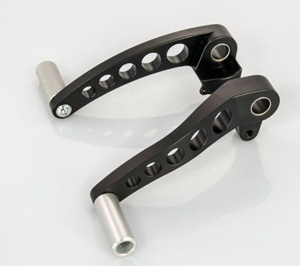 Free Spirits Pedals Kit (Brake & Gear) For Triumph Thruxton In Black Finish (306205K)