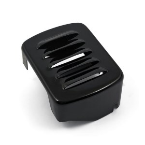 DOSS Louvered Coil Cover In Black Finish For All 65-84 4-Sp B.T. And 84-99 Softail Models (ARM654915)