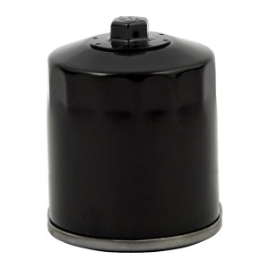 DOSS Spin On Oil Filter In Black Finish With Top Nut For 02-17 V-Rod (Repl. 63793-01K) (ARM925805)