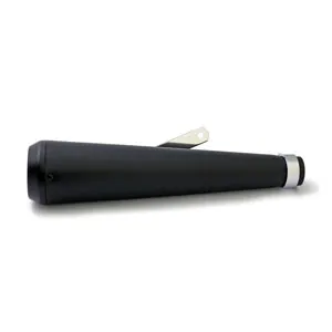Doss Universal Megaphone Muffler 16.5 inches Black with Terramar Tip (ARM147005)