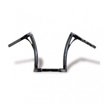 Kodlin 1-1/4 Inch Flow Bar 15 Inch Tall In Raw Finish For 2008-2021 FLHR Road King/FLTR Road Glide (Excluding Other Touring) Models (ARM301829)