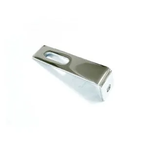 DOSS 1 Inch x 3-3/4 Inch L-Bend Universal Exhaust Mount Bracket With 1 Round Hole & 1 Elongated Hole (ARM335109)