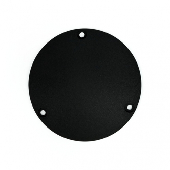 DOSS Domed 3 Hole Derby Cover in Wrinkle Black Finish For 1970-1998 B.T. Models (ARM306115)