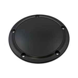 DOSS Stepped Derby Cover (Clutch) In Black Finish For 99-17 Big Twin Models (Excl. 16-17 Touring Models) (5 Hole) (ARM730419)