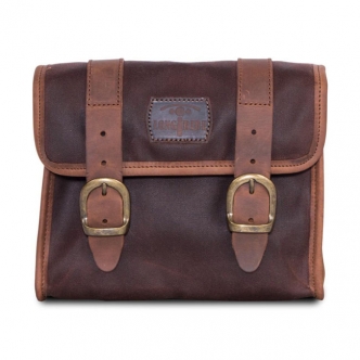 Long Ride Motorcycle Marron Brown Mini Saddlebag (ARM600689)