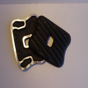 EMD Ribster Rocker Box Covers In Black Finish For 86-03 XL (ARM118469)