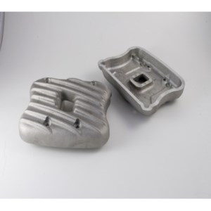 EMD Ribster Rocker Box Covers In Raw Finish For 04-17 XL (ARM318469)