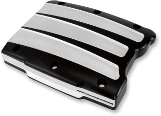 Performance Machine Scallop Rocker Box Covers In Contrast Cut Finish For 99-17 Twin Cam (ARM360259)