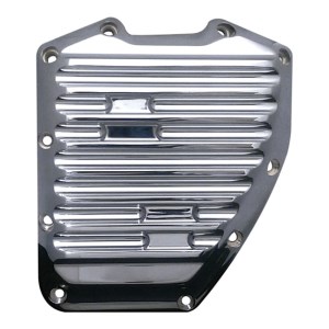 Covingtons Customs Finned Design Billet Cam Cover In Chrome Finish For 01-17 Twin Cam (ARM649359)