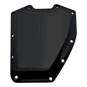 Covingtons Customs Smooth Design Billet Cam Cover In Black Finish For 01-17 Twin Cam (ARM849359)
