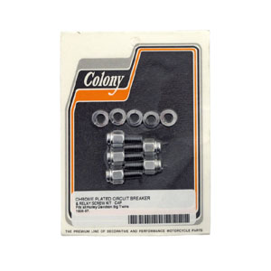 Colony Circuit Breaker Screw Kit (Cap Style) For 1936-1957 B.T Models (ARM750929)