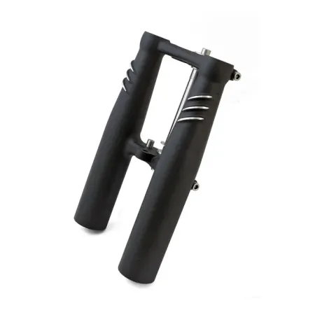 EMD Bombshell Short Triple Trees Set In Black Finish For 39mm Fork Tubes (BS/S/39/B)