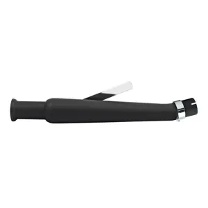 Doss Trumpet, Upswept, Right Side, 20.5 Inch Long Black Universal Muffler (ARM617005)