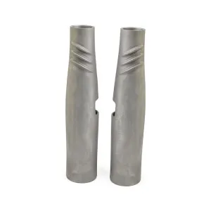 EMD Bombshell 49 Upper Fork Tube Covers In Raw Finish (FTC/B49/R)