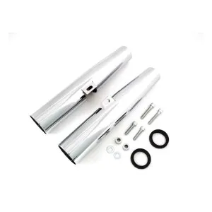 DOSS Fork Shrouds In Chrome Finish For 04-15 XL (39mm Forks) (ARM425515)