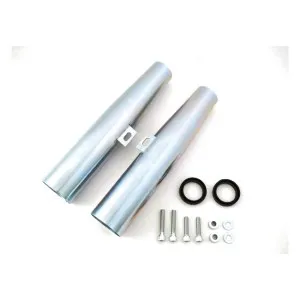 DOSS Fork Shrouds In Zinc Finish For 04-15 XL (39mm Forks) (ARM855515)