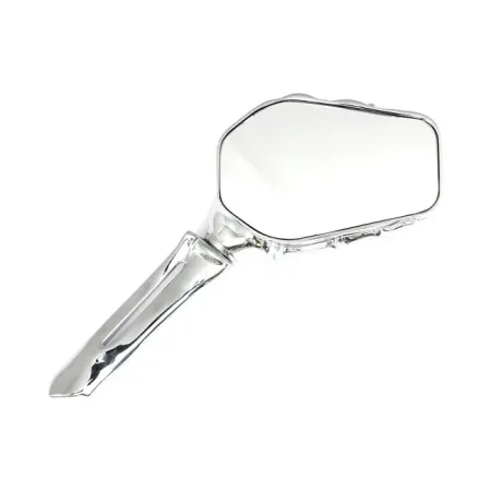 DOSS Skeleton Mirror Set Chrome Plated With Chrome Head (18-344)