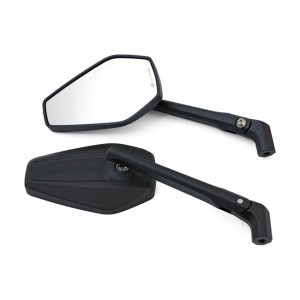 DOSS Booster 2 Mirror Set In Black Finish (ARM178349)