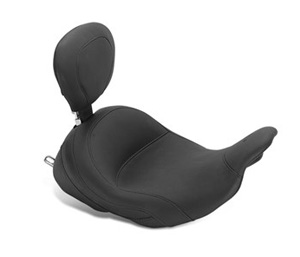 Mustang LowDown Vintage Solo With Driver Backrest for Harley-Davidson FL Touring 2009-2023 (79910)
