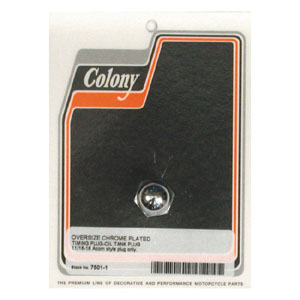 Colony OEM Style Timing Plug Only In Chrome For 1938-1999 B.T.(Excl. TC) And 1952-2003 XL (ARM782989)