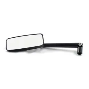DOSS Action Mirror In Black Finish With Adjustable Stem (301-440)