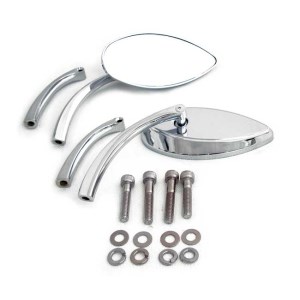 DOSS Deepcut Mirror Set In Chrome Finish (Standard Stem) (ARM277089)