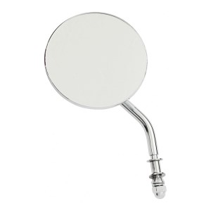 DOSS Round Steel Mirror With Short Stem And 4 Inch Head (Sold Individually) (ARM011609)