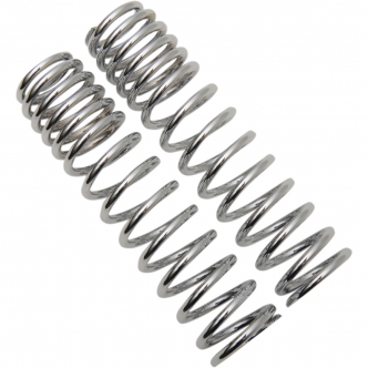 Progressive Suspension Standard Rate 70-120 PSI Shock Springs in Chrome Finish For 412 Series (03-1394C)