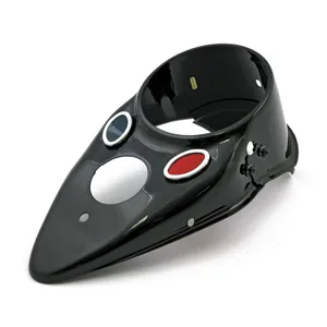 Doss Cateye Dash Cover Excl. Flatsides For Harley Davidson 1936-1984 Big Twin Models (ARM459405)