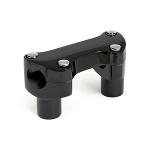 Doss Short Handlebar Riser With Clamp And Lip In Black (ARM654409)
