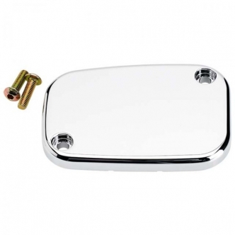 Joker Machine Chrome Smooth Front Master Cylinder Cover For FL & V-Rod Models (08-004C)	