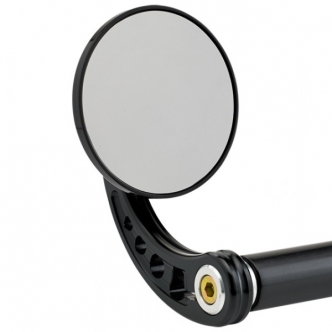 Joker Machine 3-1/4 Bar End Mirror Stem C Black (09-313-CB)