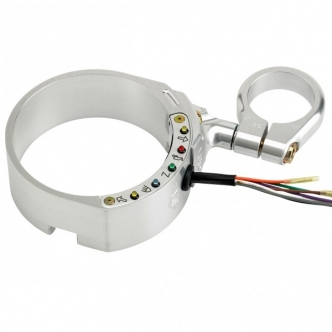 Joker Machine Dyna Speedo Side Mount, 49mm Solid Clamp Clear (10-305S)