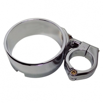 Joker Machine Speedo Ring with 39mm Swivel Clamp Chrome (10-315C)