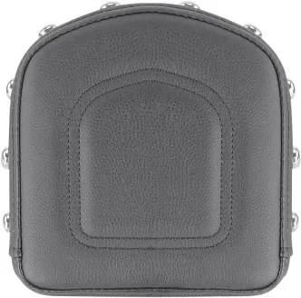 Saddlemen Gravestone Sissy Bar Pad Saddle Hyde Black With Chrome Studs (0408Y)