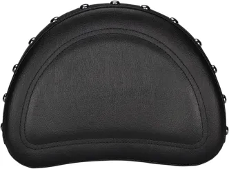 Saddlemen Contoured Sissy Bar Pad, Black With Chrome Studs (0513Y)