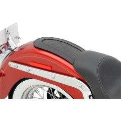 Drag Specialties Fender Skin With Embossed Gator Leather Center For 2000-2010 FXST, 2000-2006 FLST (1405-0148)