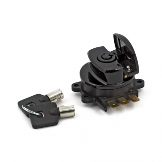 Doss Late Style Side Hinge Ignition Switch In Gloss Black (ARM858215)