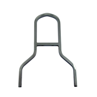DOSS 11 Inch Tall And 6-3/4 Inch Wide Upright Sissy Bar in Chrome Finish (ARM631309)