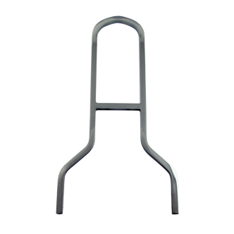 DOSS 16 Inch Tall And 6-3/4 Inch Wide Upright Sissy Bar in Chrome Finish (ARM721309)