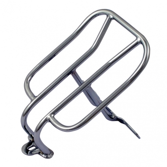 DOSS Chrome Luggage Rack For 1994-2020 Sportster Models (ARM017249)