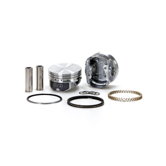 KB Performance Stock Compression Standard Diameter Big Bore Piston Kit For 1986-2020 XL883 (883 To 1200 Conversion) Models (ARM057449)