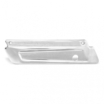 Performance Machine Scallop Saddlebag Latch Covers In Chrome For 1993-2013 Touring Models (0200-2004-CH)