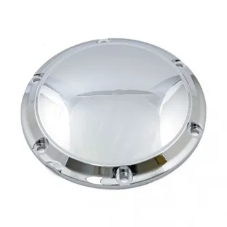 DOSS Stepped Derby Cover In Chrome For 2004-2022 XL & 2008-2012 XR1200 Models (ARM950419)