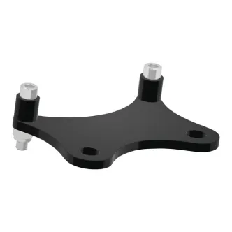 Roland Sands Design Universal Gauge Mount Adapter Plate for Stock Triples with Removable Risers (0207-2017-B)