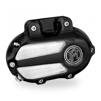 Performance Machine - Hydraulic 5 Speed Clutch Scallop Cover In Contrast Cut For 1987-2006 Softail, 1987-2006 FLT, 1991-2005 Dyna Models (0066-2029-BM)
