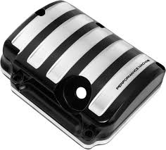 Performance Machine Drive 5 Speed Transmission Cover For 2000-2006 FXST, FLST & 2001-2006 FLHT, FLHR, FLHX, FLTR In Contrast Cut (0203-2015-BM)