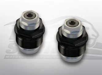 Free Spirits Fork Spring Preload Adjustment Kit For Harley Davidson 41.2 mm Fork Tube (Black) (201304K)