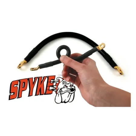 Spyke Battery Cable Set - Gold Plated For 1984-1988 FXST, FLST (419084)